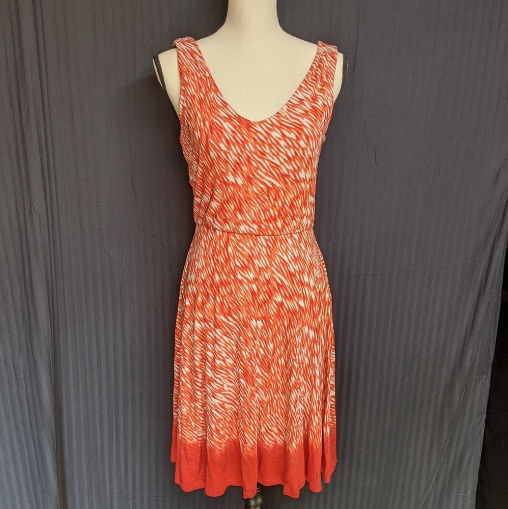 Athleta Dreaming Dress, Orange Reef | Size S